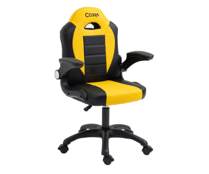 Fotel gamingowy Cobra JUNIOR PRO ŻÓŁTO-CZARNY CRF2302